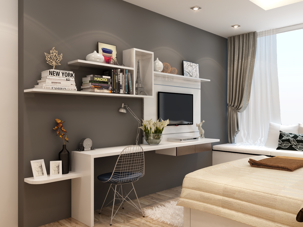 Sử dụng nội thất trang trí nhỏ gọn